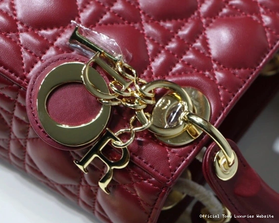 Tony Luxuries Lambskin With diro Mini Lady 0813